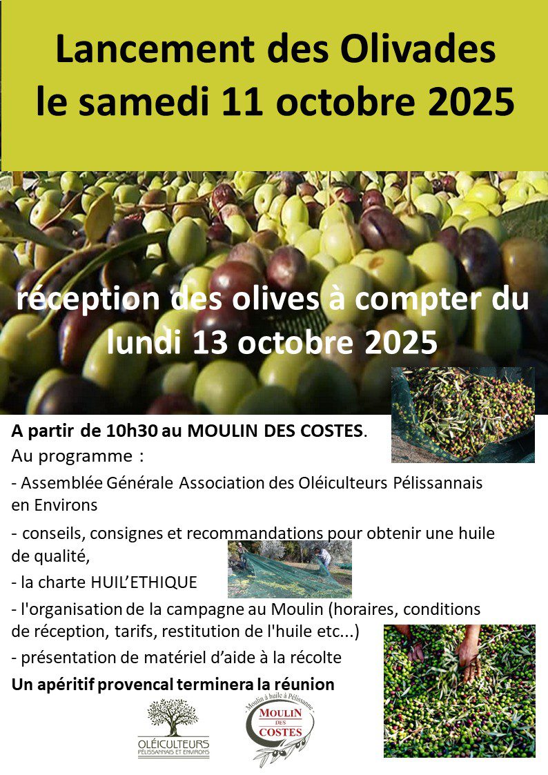 Lancement des Olivades 2025
